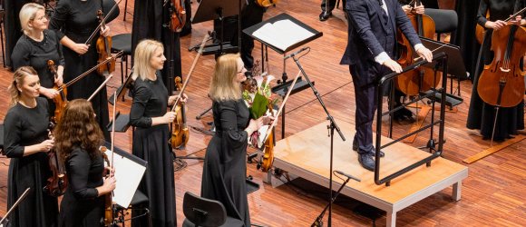 Margarita Balanas' solo debut with an orchestra in Latvia,foto: Jānis Vecbrālis