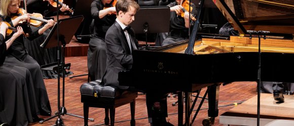 141. Season Closing with Maestro Gintaras Rinkevičius and pianist Daumants Liepiņš,foto: Jānis Vecbrālis