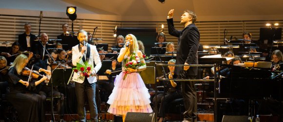 Liepāja Symphonic New Year's Eve Concert and Beāte Zviedre,foto: Jānis Vecbrālis