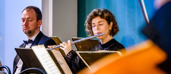 Latvijas koncerttūre ar klarnetisti Annu Gāgani,foto: Svetlana Pokule