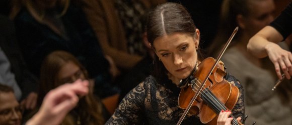 Britena Vijolkoncerts - Elīna Bukša un Pols Manns,foto: Jānis Vecbrālis