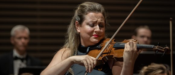 Britena Vijolkoncerts - Elīna Bukša un Pols Manns,foto: Jānis Vecbrālis