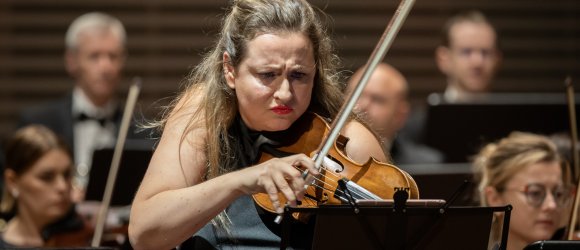 Britena Vijolkoncerts - Elīna Bukša un Pols Manns,foto: Jānis Vecbrālis