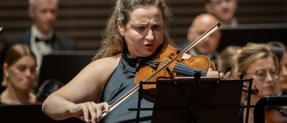 Britena Vijolkoncerts - Elīna Bukša un Pols Manns,foto: Jānis Vecbrālis