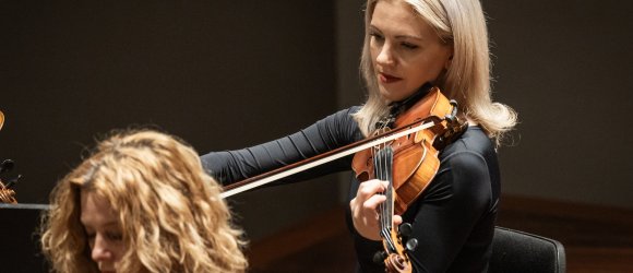 Britena Vijolkoncerts - Elīna Bukša un Pols Manns,foto: Jānis Vecbrālis