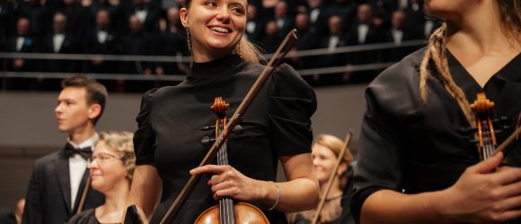 Arnoldo Schoenbergo „Gurre Lieder“. Koncertų salės „Lielais dzintars“ 10-mečio jubiliejus,foto: Valters Pelns