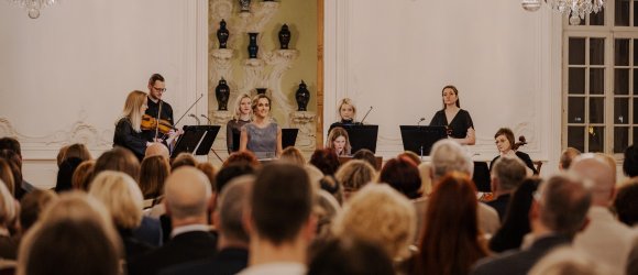 SONORE ANTIQUA ir GUNTA GELGOTE Rundalės rūmuose,foto: Ieva Romaško