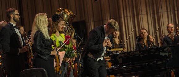 Kristīne Balanas un Likā Debargs. Liepājas vasara,foto: Kārlis Volkovskis