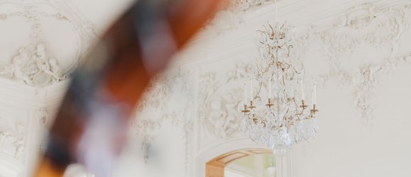 Liepojos garsai Rundalės rūmuose su Guntis Kuzma ir Robertu Beinariu,foto: Jānis Porietis