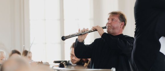 Liepojos garsai Rundalės rūmuose su Guntis Kuzma ir Robertu Beinariu,foto: Jānis Porietis
