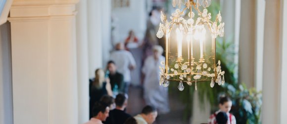 Liepojos garsai Rundalės rūmuose su Guntis Kuzma ir Robertu Beinariu,foto: Jānis Porietis