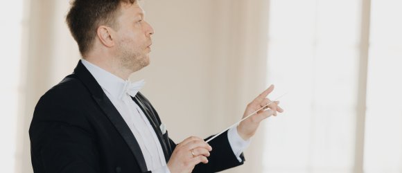 Liepojos garsai Rundalės rūmuose su Guntis Kuzma ir Robertu Beinariu,foto: Jānis Porietis