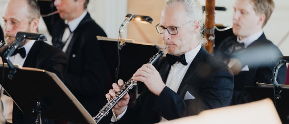 Liepojos garsai Rundalės rūmuose su Guntis Kuzma ir Robertu Beinariu,foto: Jānis Porietis