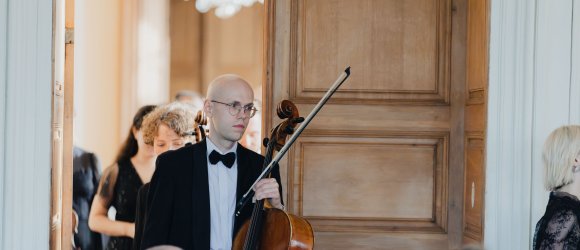 Liepojos garsai Rundalės rūmuose su Guntis Kuzma ir Robertu Beinariu,foto: Jānis Porietis