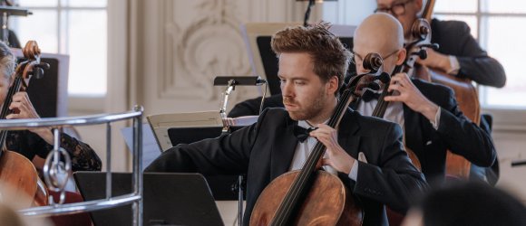 MOCARTAS, VASKS IR MARTINUS Rundalės rūmuose - Jānis Stafeckis ir Renāte Trapāne,foto: Ieva Romaško