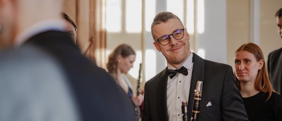 MOCARTAS, VASKS IR MARTINUS Rundalės rūmuose - Jānis Stafeckis ir Renāte Trapāne,foto: Ieva Romaško