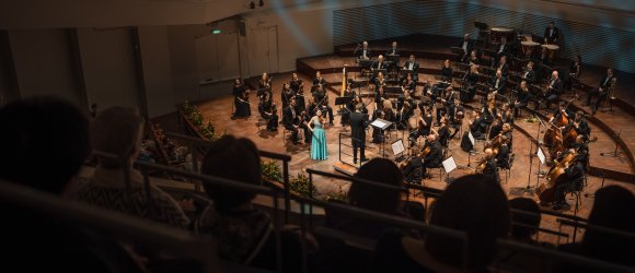 ŽVAIGŽDŽIŲ FESTIVALIS - Annelien van Wauwe, Yuki Hirano ir Guntis Kuzma,foto: Kārlis Volkovskis