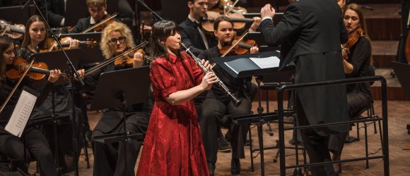ŽVAIGŽDŽIŲ FESTIVALIS - Annelien van Wauwe, Yuki Hirano ir Guntis Kuzma,foto: Kārlis Volkovskis