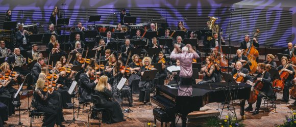 ŽVAIGŽDŽIŲ FESTIVALIS - Christianas Lindbergas ir Rolandas Pöntinenas,foto: Edgars Pohevičs