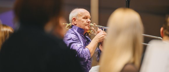 ŽVAIGŽDŽIŲ FESTIVALIS - Christianas Lindbergas ir Rolandas Pöntinenas,foto: Edgars Pohevičs