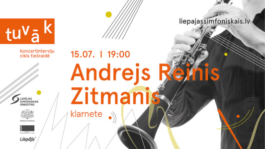 Koncertinterviju cikls "TUVĀK" – Andrejs Reinis Zitmanis (klarnete, ģitāra, taustiņi, vokāls)