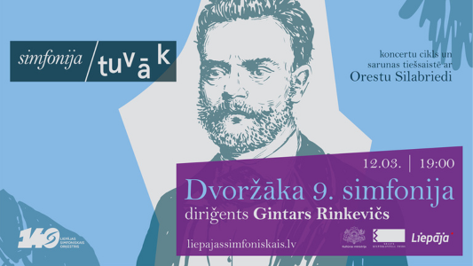 Koncertcikls tiešraidē 'Simfonija TUVĀK' – Dvoržāka Devītā