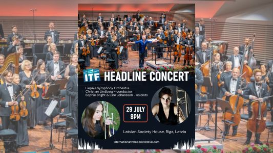 STARPTAUTISKAIS TROMBONU FESTIVĀLS RĪGĀ. ATKLĀŠANAS KONCERTS